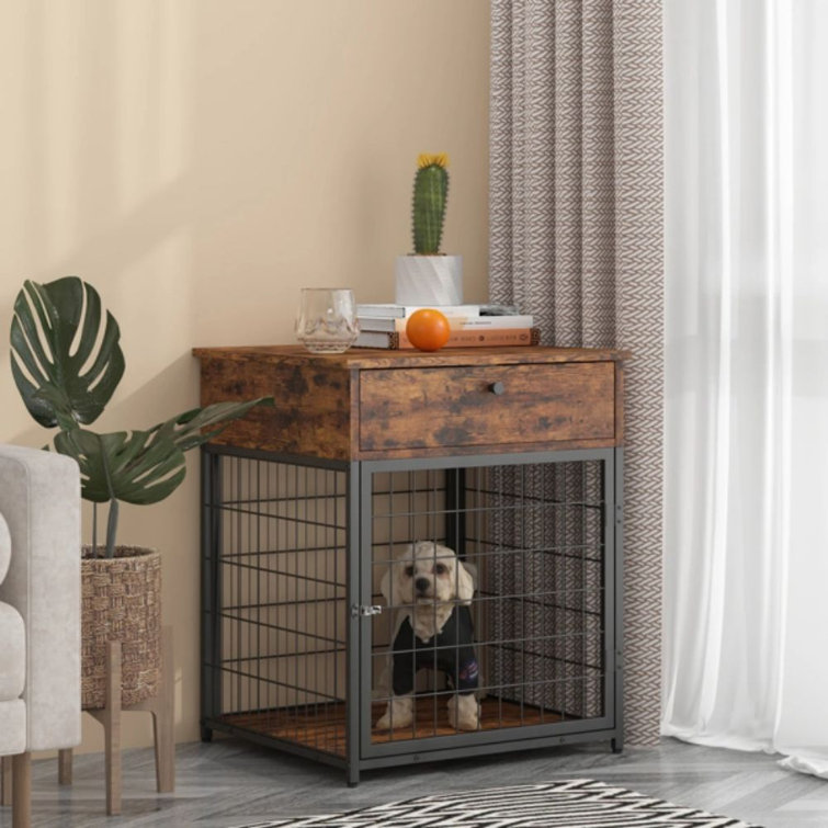 Dog kennel outlet nightstand